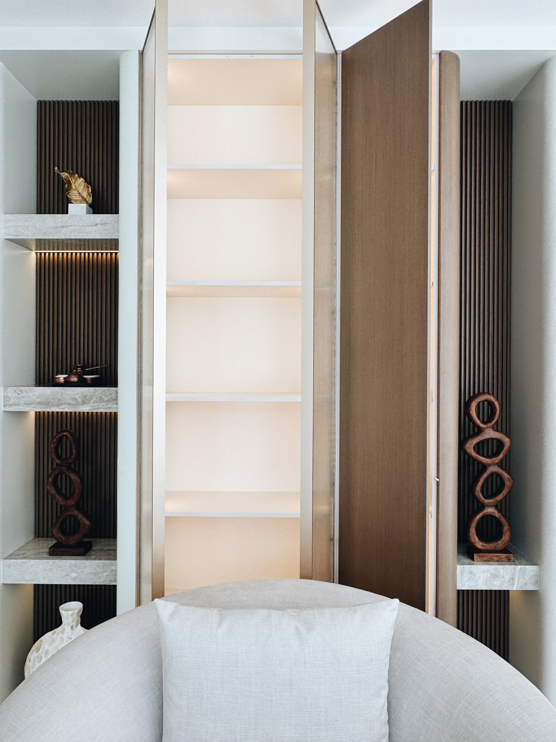 Villa ME integrated storage