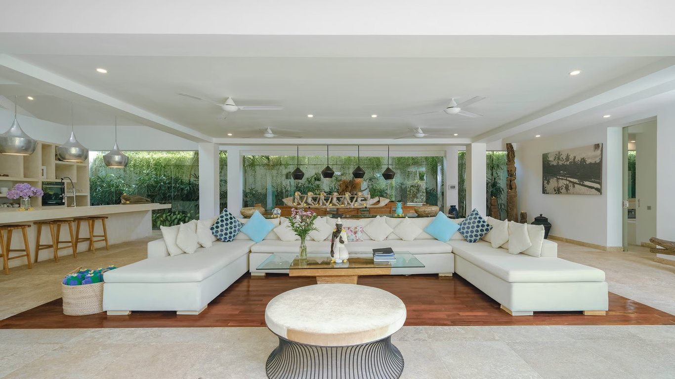 Bright living room