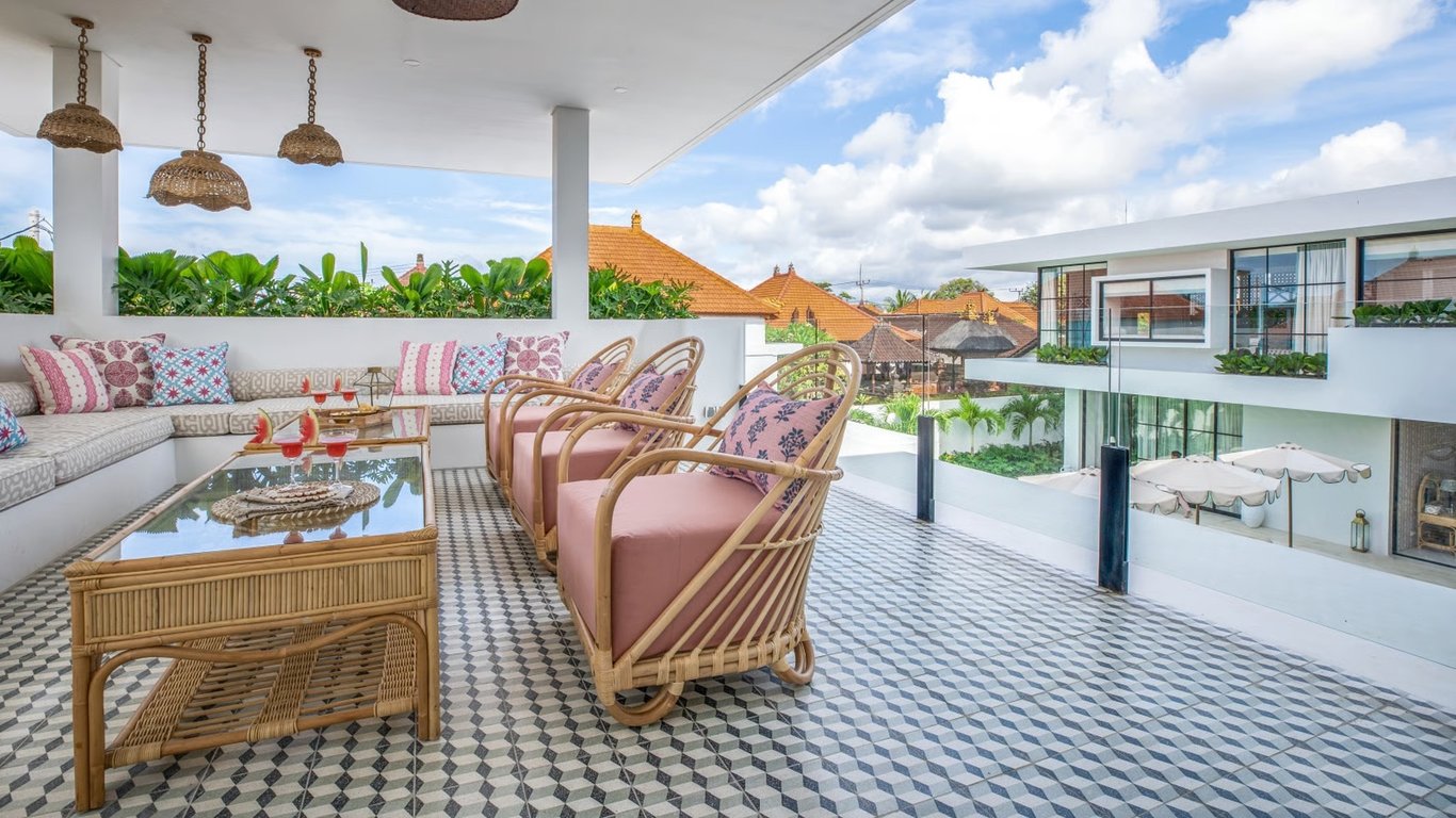 Bali living with view