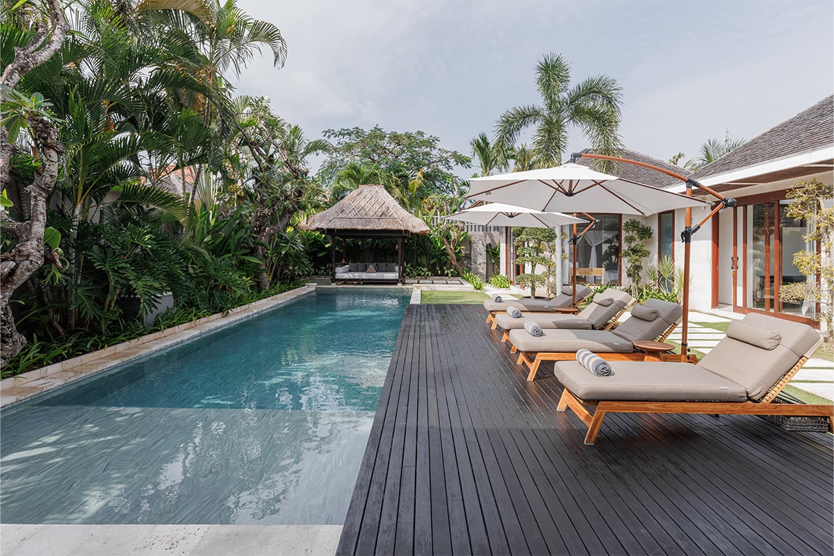 Furnished mid-term rental villa in Bali
