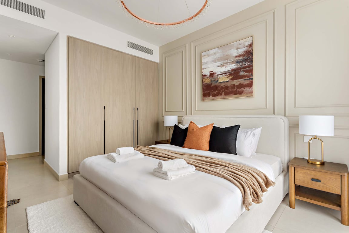Dubai holiday home bedroom