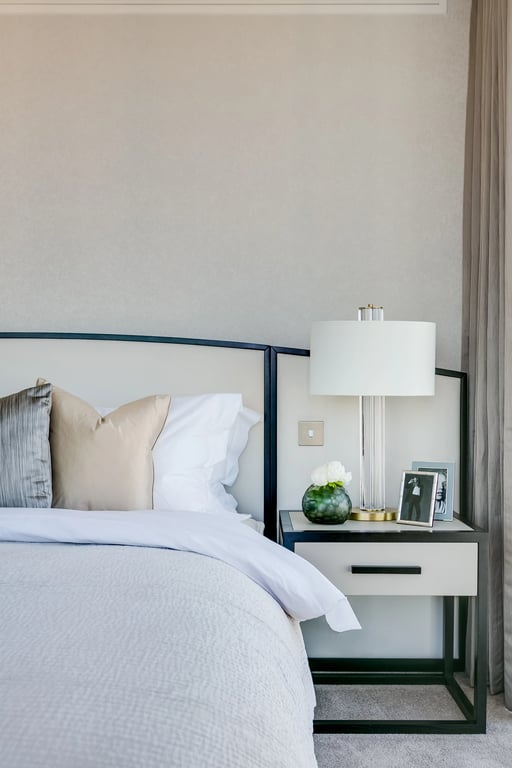Managed London apartment with skyline view