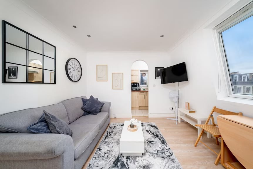 Bright living room