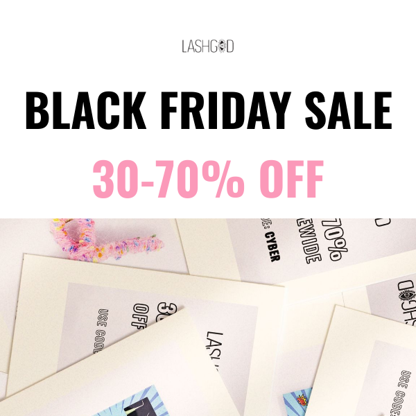 BLACK FRIDAY SAVINGS - LASHGOD