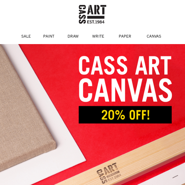 Canvas Sale ends soon !