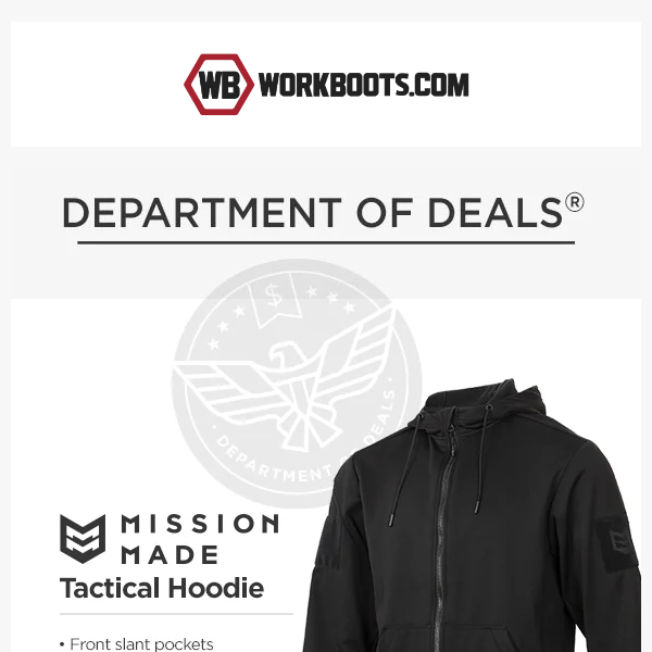 DOD: Step up your hoodie game for $19.99 💪