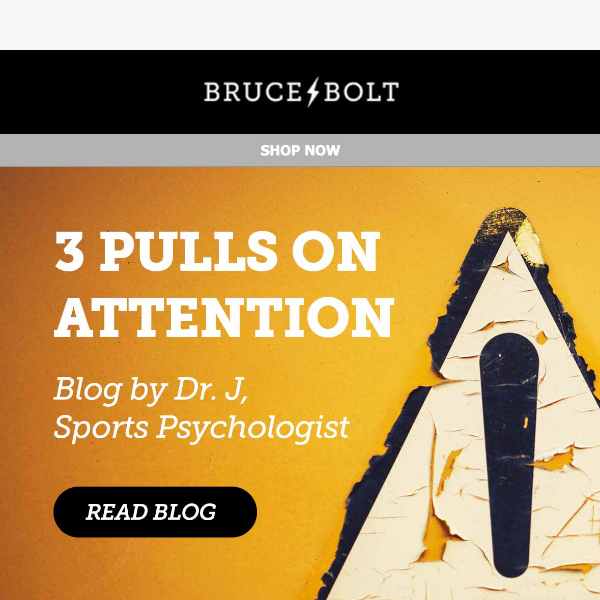 New Blog: 3 Pulls on Attention