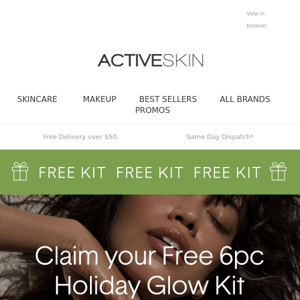 FREE 6pc Holiday Glow Kit 💫 + Gifts to Make them Smile 😊