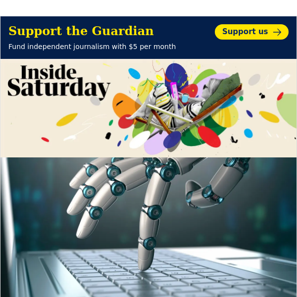 My chatbot therapist | Inside Saturday from the Guardian