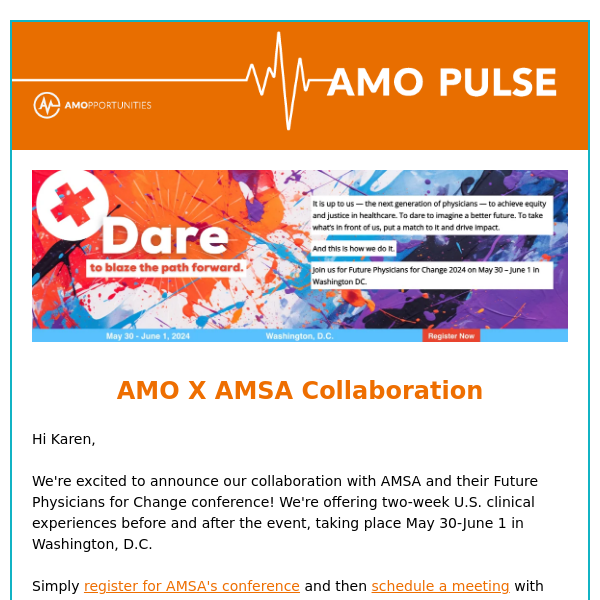 New Partnerships, Helpful Tips, and More in the AMO Pulse!