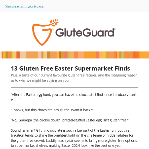 🐰 13 Gluten Free Easter Supermarket Finds Inside!
