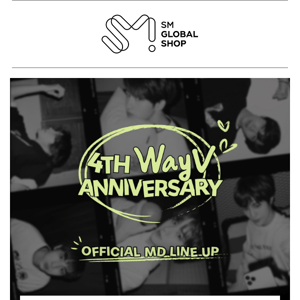 Cheers to 4 years with WayV! 🥳