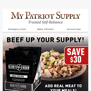 Want to Beef Up Your Meals?