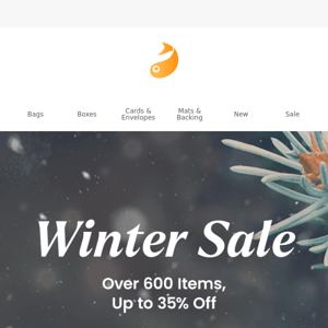 Winter Sale - Save up to 35% off