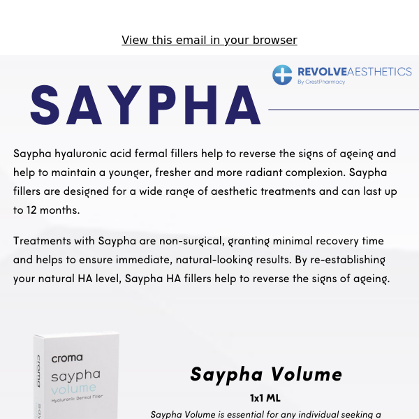 Reverse Signs of Ageing with Saypha & Revolax!✨