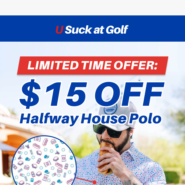 Refresh Your Style: $15 Off Halfway House Polo
