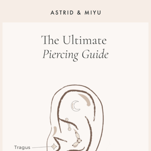 The ultimate piercing guide