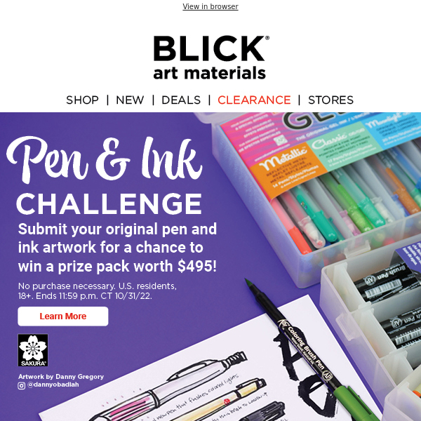 Art Pens  BLICK Art Materials