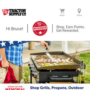 Shop Grills, Propane, Outdoor Furniture, Water Toys & More - NOW thru May 24