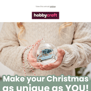 Personalise your perfect Christmas...