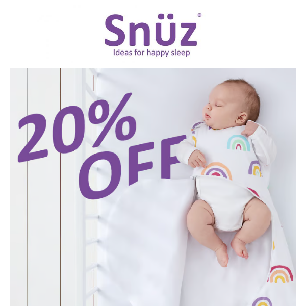 Catch some Zzz’s with 15% off SnüzPouch ☁️