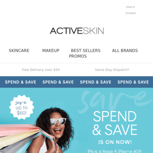 SPEND & SAVE IS LIVE! | Free $115 Gift inside 😍