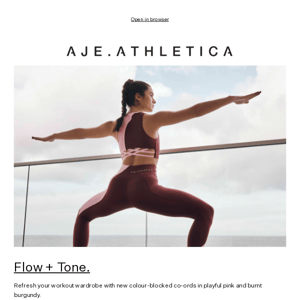 Flow + Tone | New co-ords made for the mat and beyond.