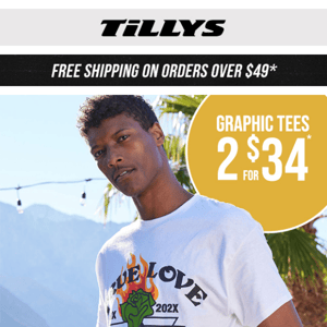 ⭐ 2 for $34 Tees for Him