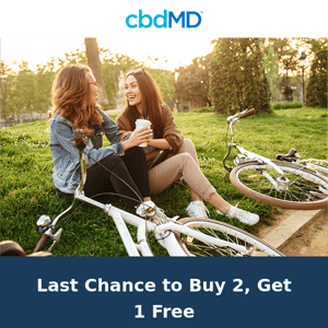 Last Chance to Save: Buy 2, Get 1 Free