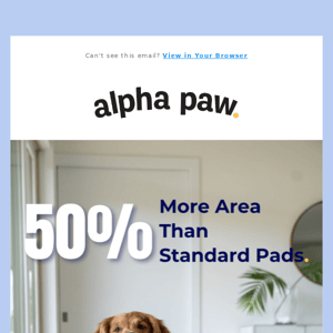Alpha Paw,  Do You Have a Big Pee Problem?