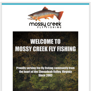 Mossy Creek Gift Card  Mossy Creek Fly Fishing