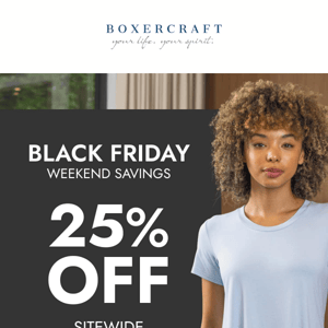 Don't Miss: 25% Off Sitewide