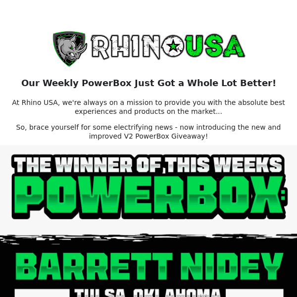 Now introducing the "V2" PowerBox Giveaway!🎉