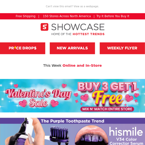 : Look Your Best This Valentine’s – B3G1 FREE