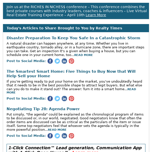 Realty Times Headlines 02/12/2024