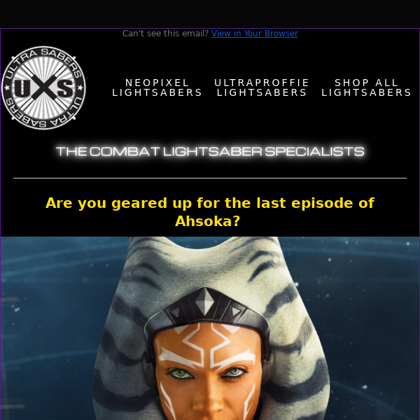 Get 40% off for the Ahsoka Finale!