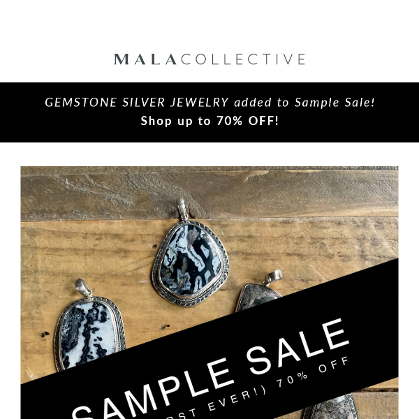 Gemstone Silver Jewelry 💎 Added to Sample Sale!