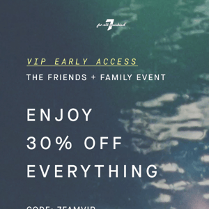 SHOP THE SALE OF THE YEAR 30% OFF EVERYTHING