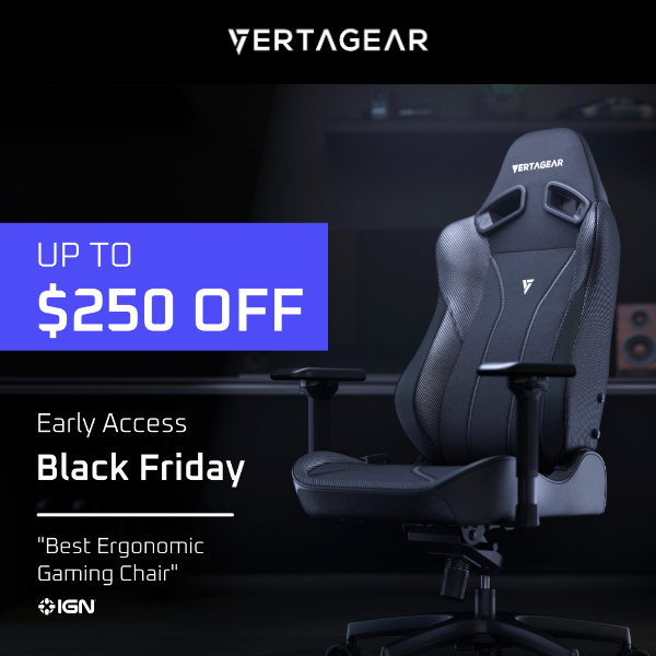 Shop early and save big this Black Friday!