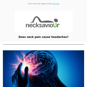 Can neck pain cause headaches?