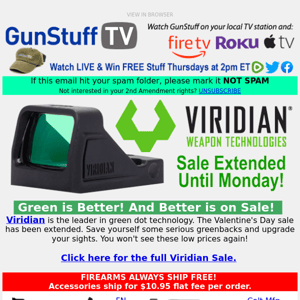 Viridian Green 🟢  Sale Extended!