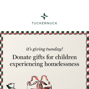 Let's Give Back: Gifts for Kids Experiencing Homelessness