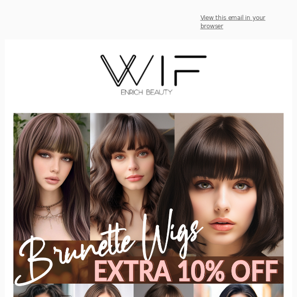 👏 Get a Natural Look with High-Quality Brunette Wigs