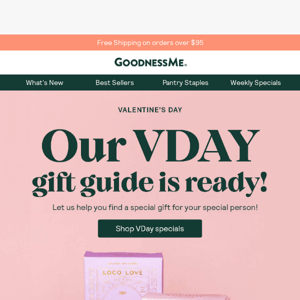 Your Valentine's Day Gift Guide