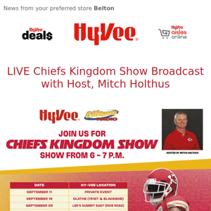Chiefs Kingdom Show with Mitch Holthus
