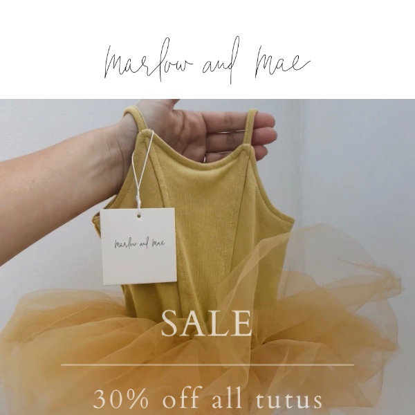 💓 Tutu Sale