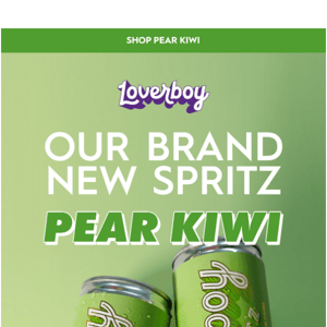 Meet Pear Kiwi Spritz