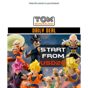 ⚠️Save Big on Your Favorite Dragon Ball and DC Comic Characters Today!⚠️