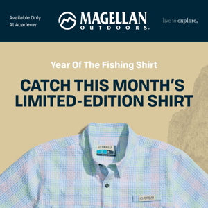 This Month’s Fishing Shirt Is…