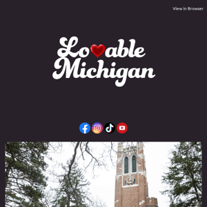 Lovable Michigan: MSU, we love thy shadows